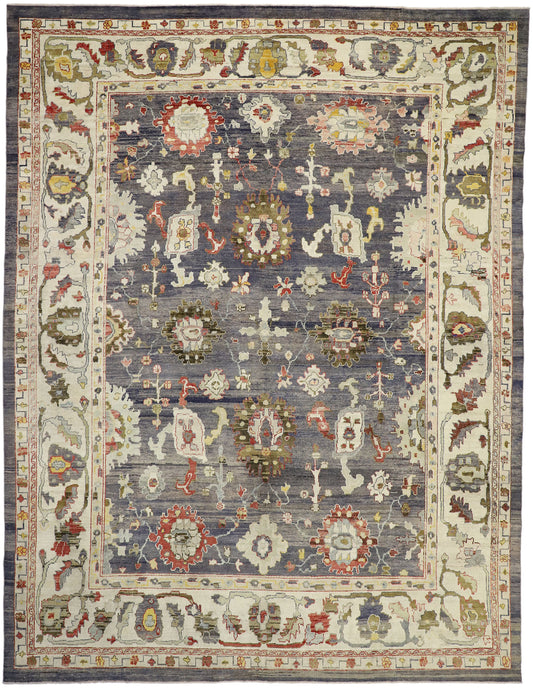 12 x 16 Turkish Oushak Rug 52506