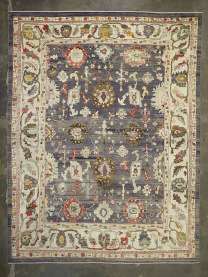 12 x 16 Turkish Oushak Rug 52506