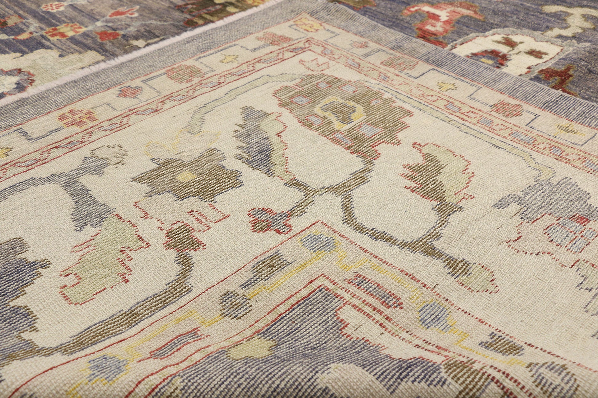 12 x 16 Turkish Oushak Rug 52506