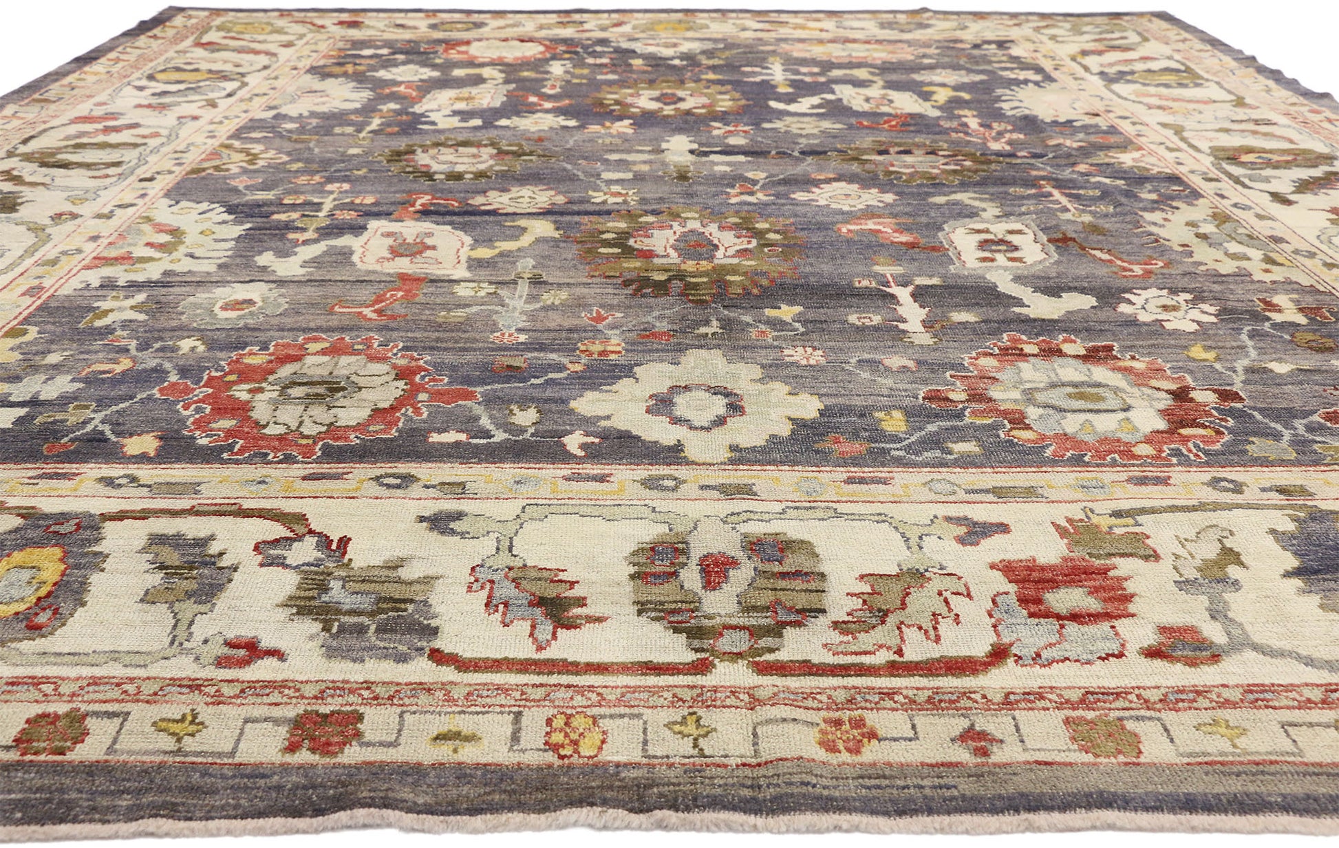 12 x 16 Turkish Oushak Rug 52506