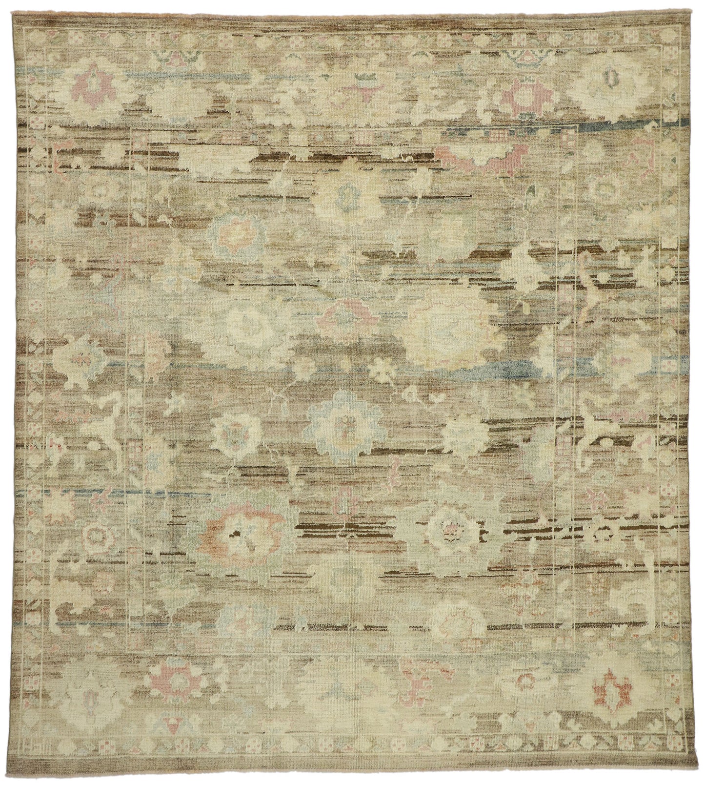 8 x 9 Contemporary Turkish Oushak Rug 52507