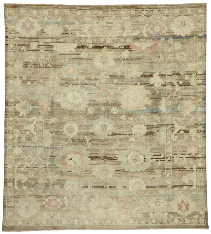 8 x 9 Contemporary Turkish Oushak Rug 52507