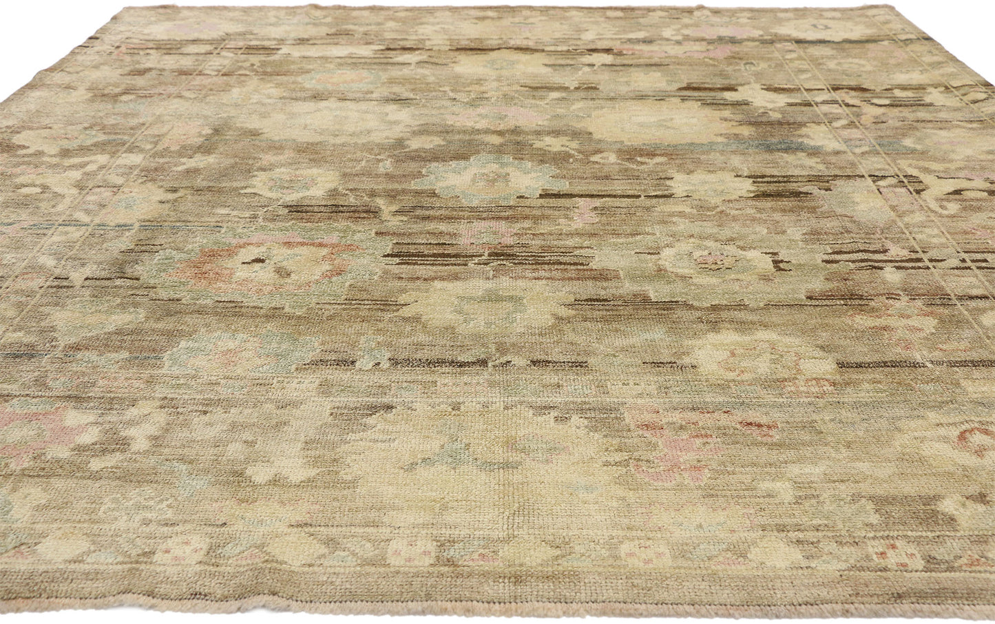 8 x 9 Contemporary Turkish Oushak Rug 52507