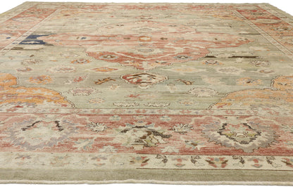 13 x 15 Turkish Oushak Rug 52510
