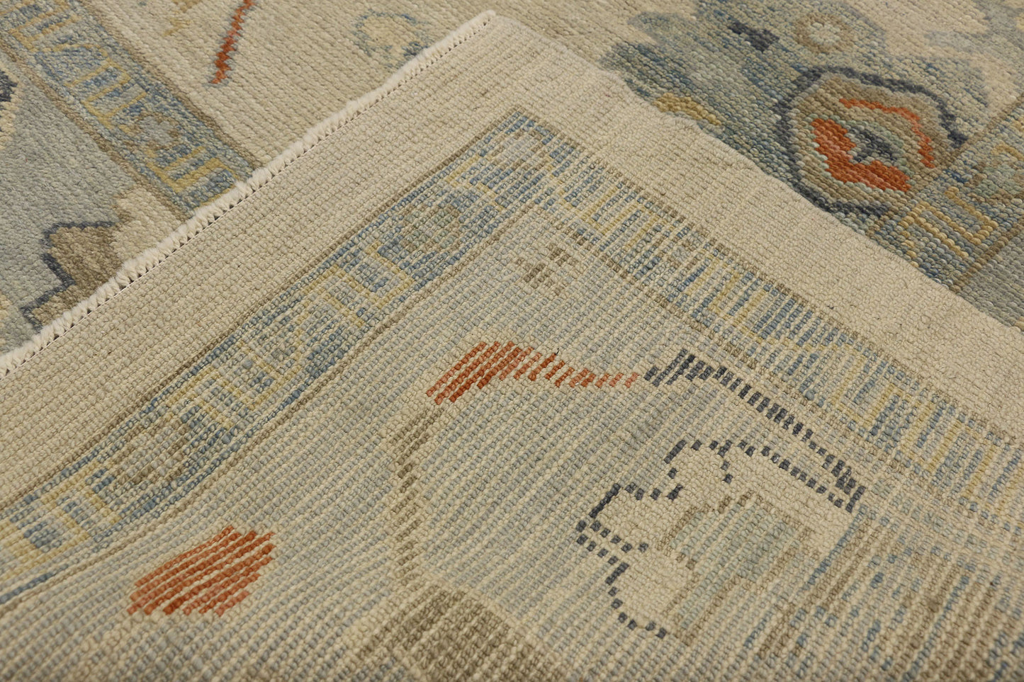 11 x 15 Contemporary Turkish Oushak Rug 52512