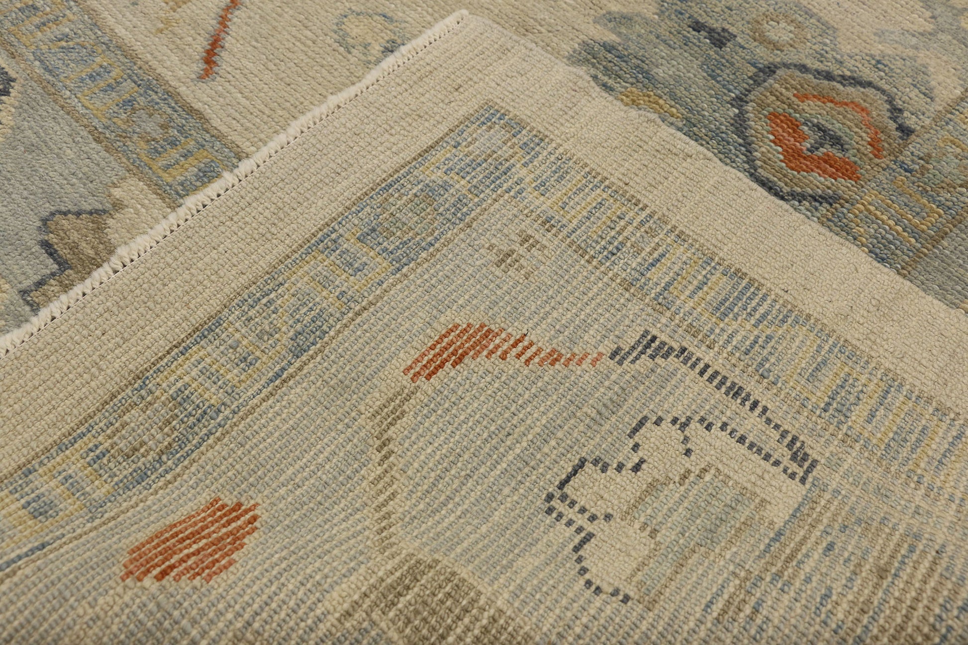 11 x 15 Contemporary Turkish Oushak Rug 52512
