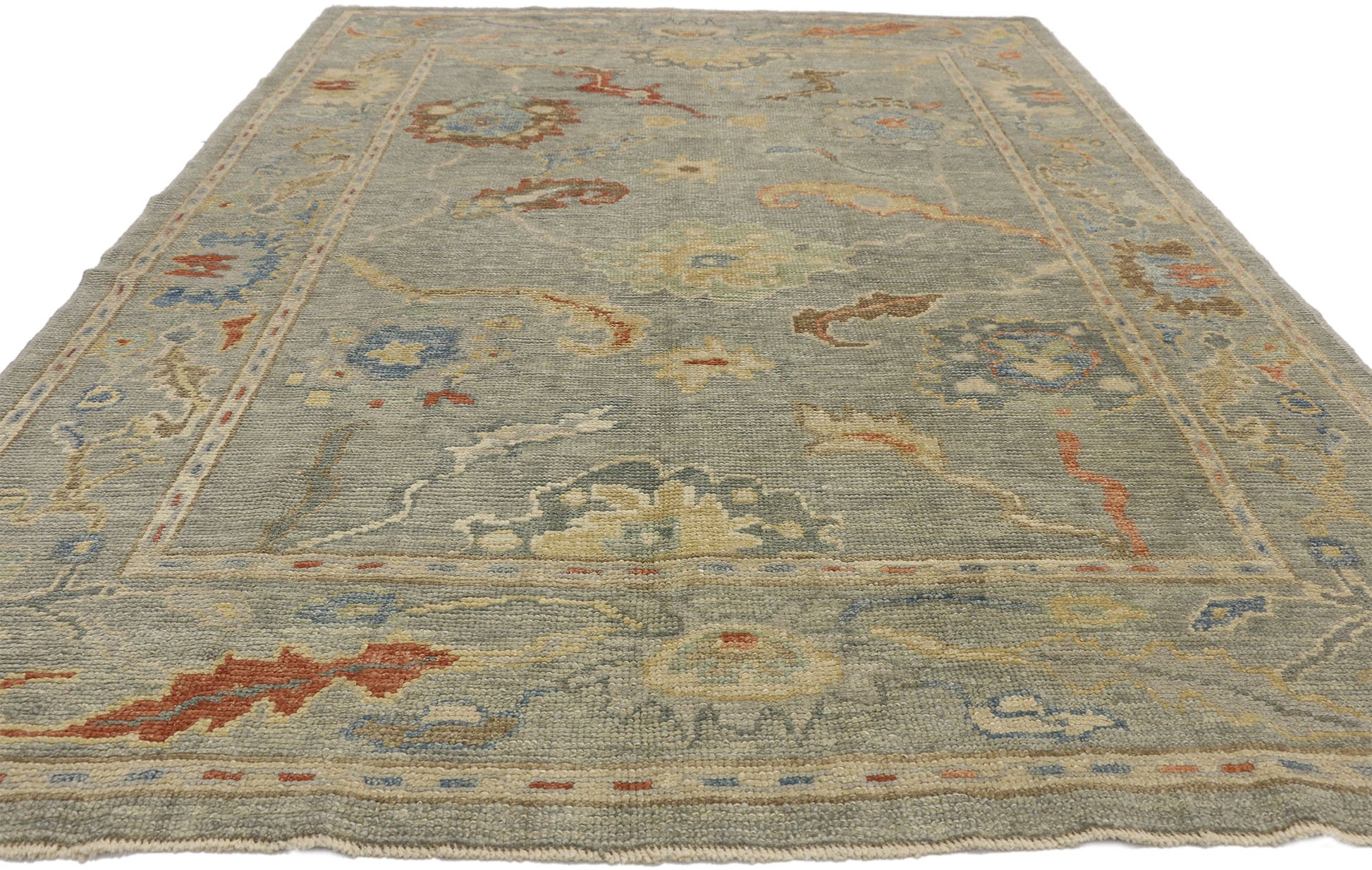 6 x 9 Oushak Rug 52513