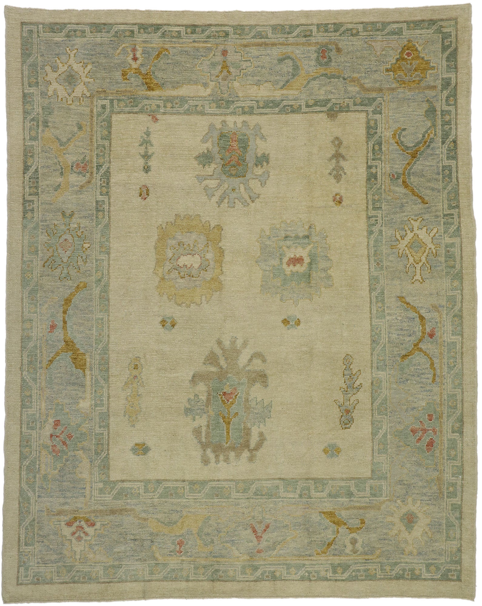 8 x 10 Oushak Rug 52516