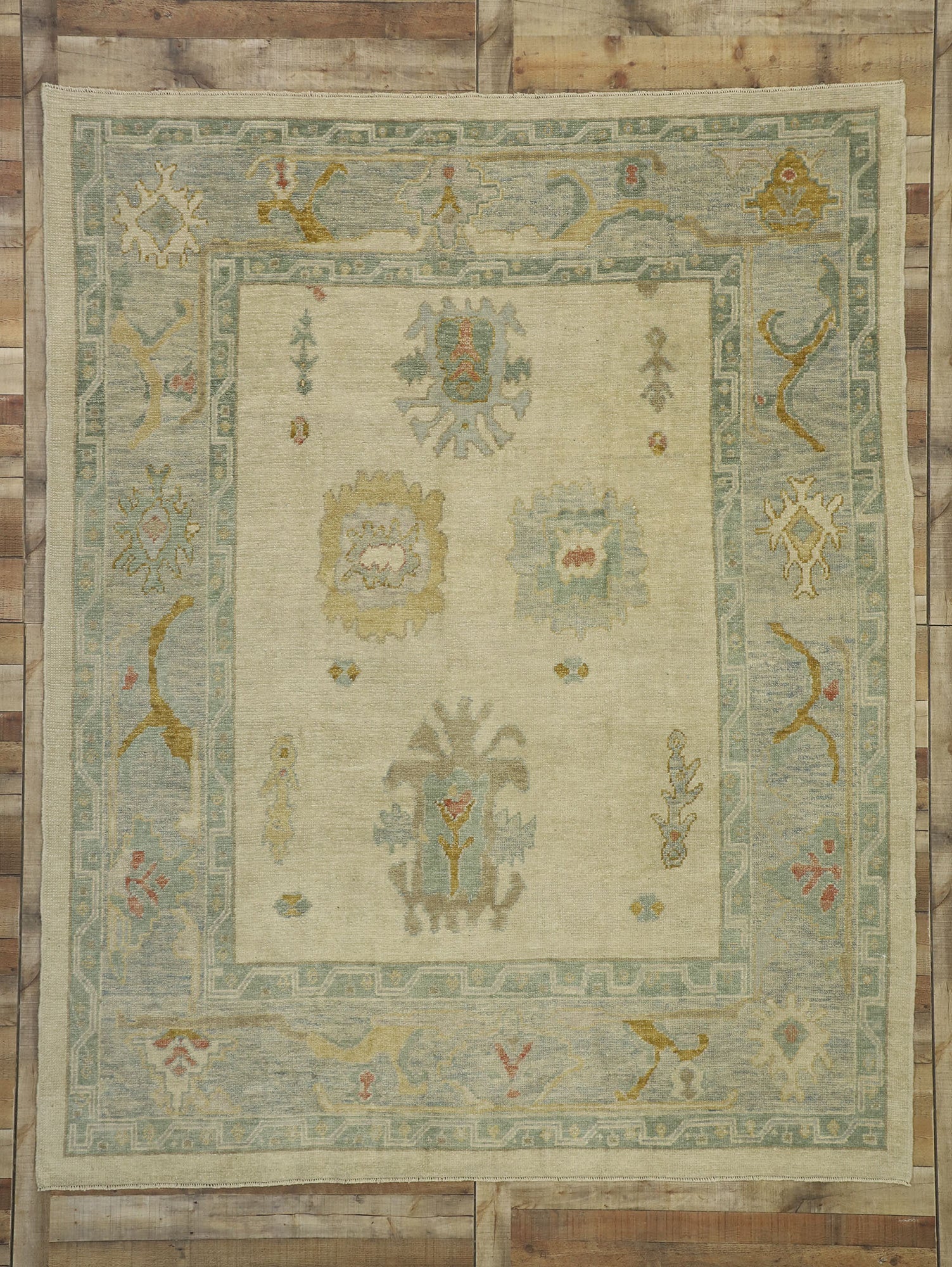8 x 10 Oushak Rug 52516