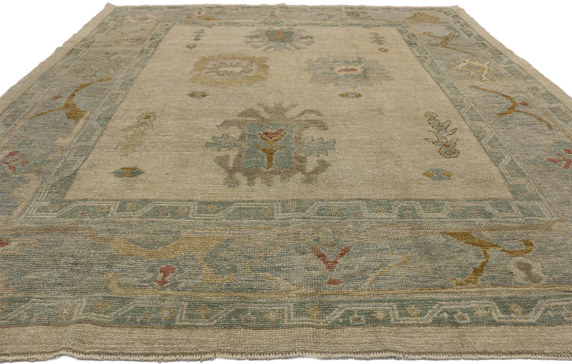 8 x 10 Oushak Rug 52516