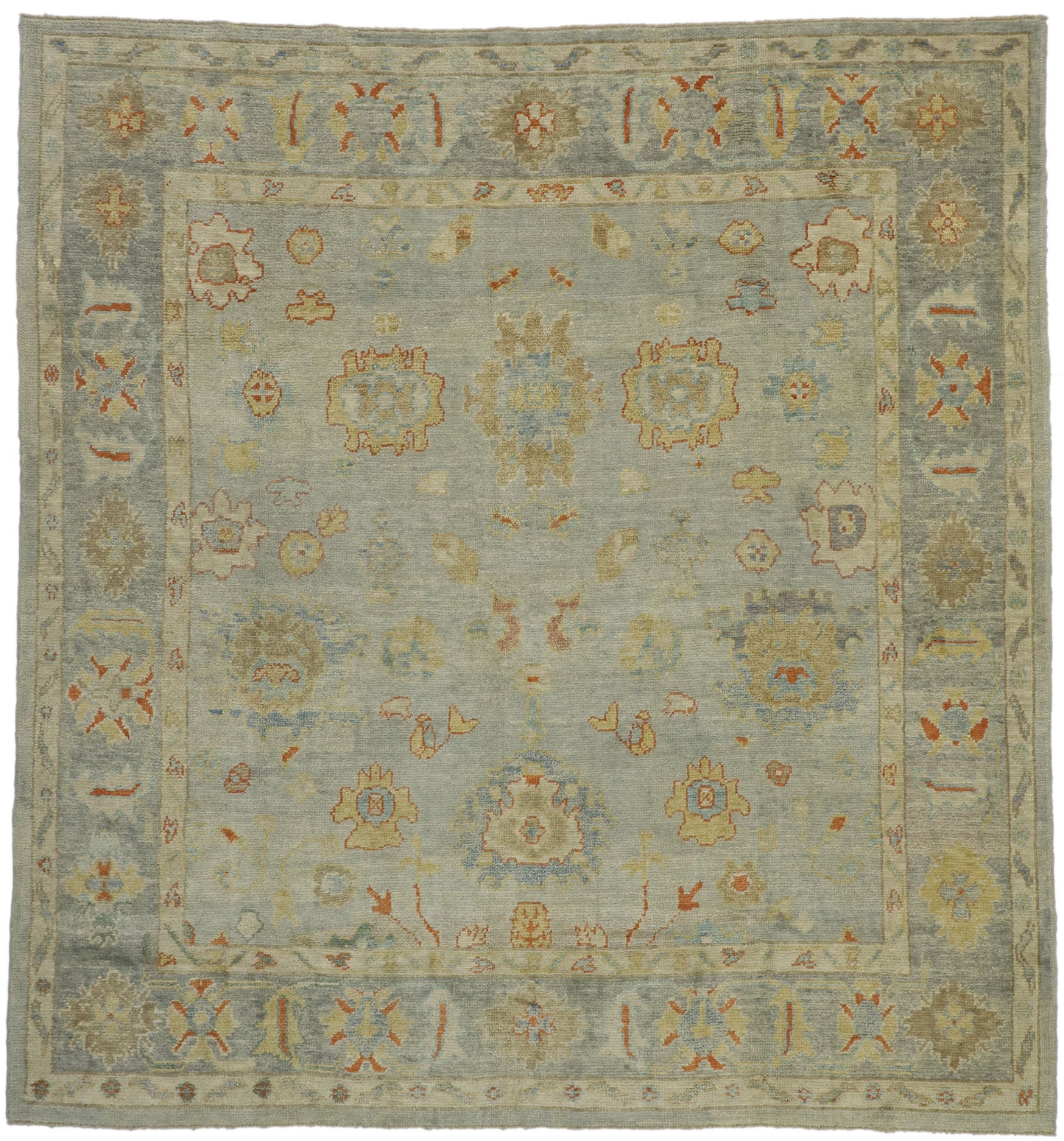 9 x 10 Oushak Rug 52520