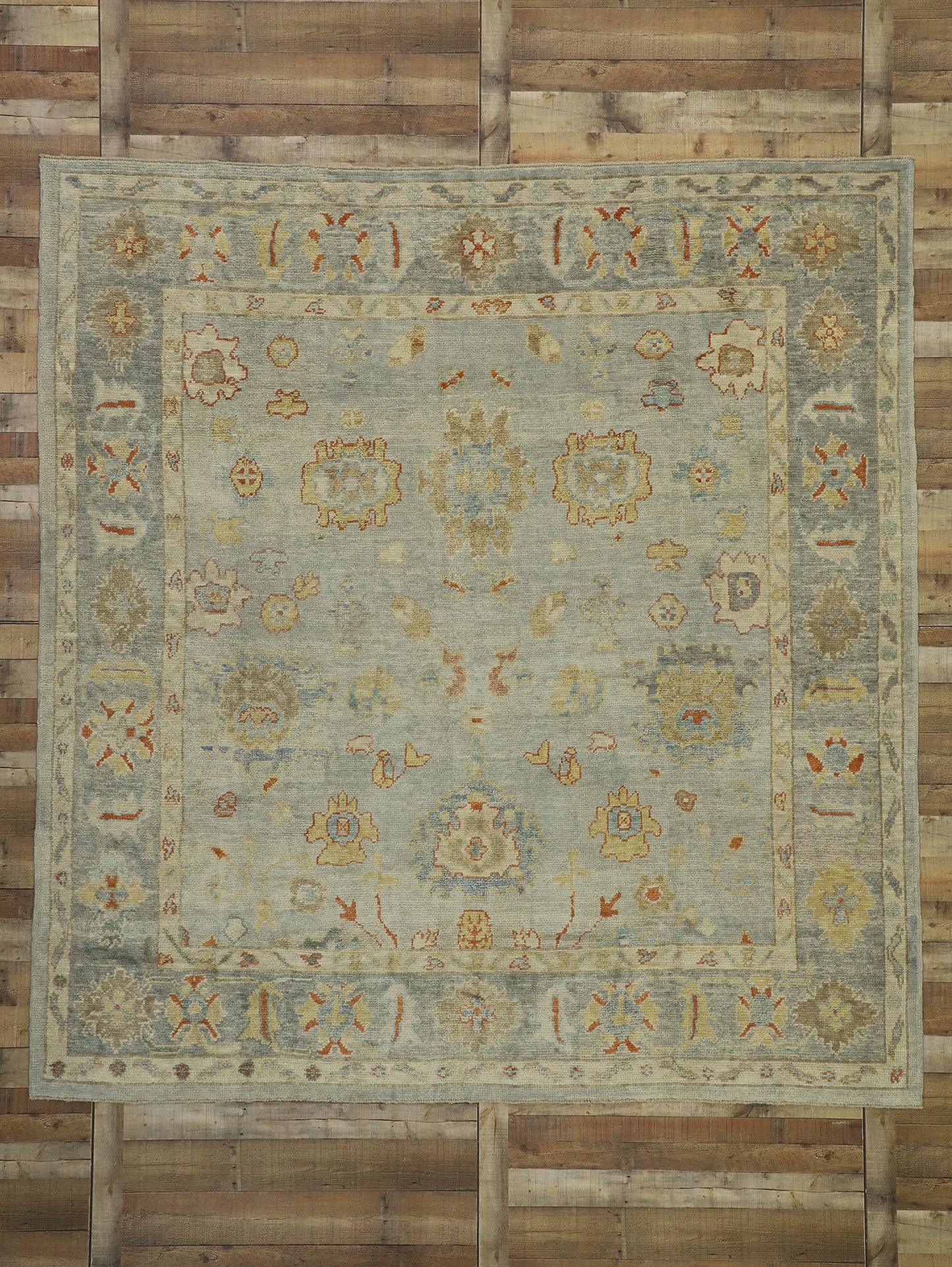 9 x 10 Oushak Rug 52520