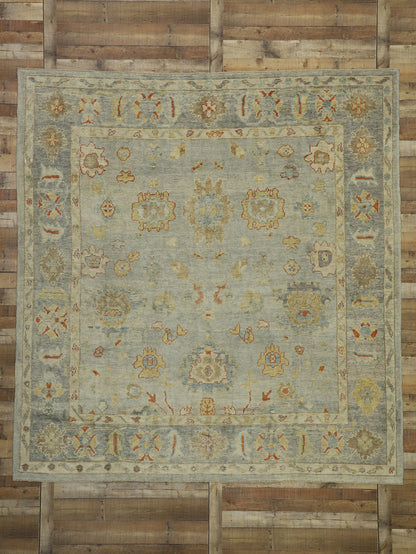 9 x 10 Oushak Rug 52520