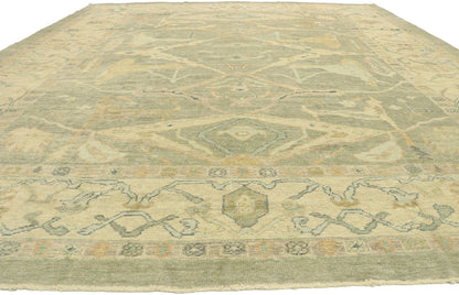 12 x 15 Contemporary Turkish Oushak Rug 52521