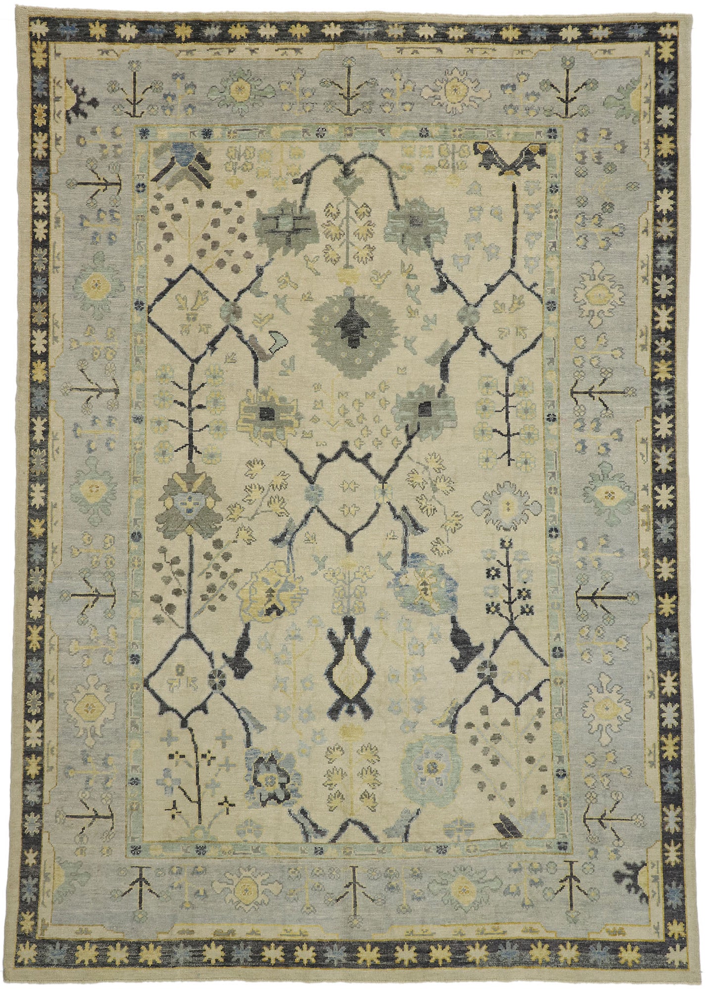 9 x 13 Oushak Rug 52522