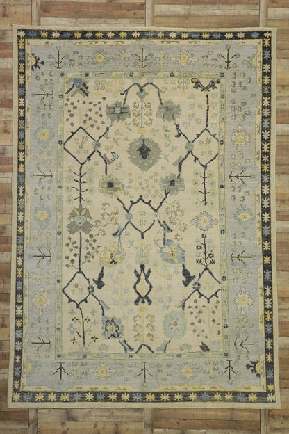 9 x 13 Oushak Rug 52522