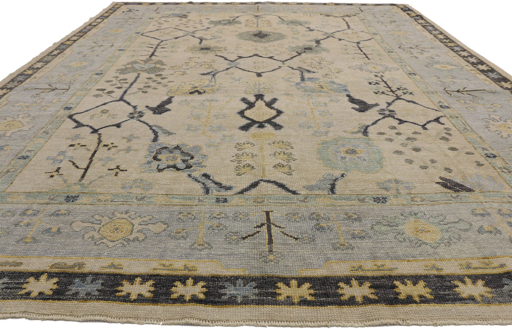 9 x 13 Oushak Rug 52522