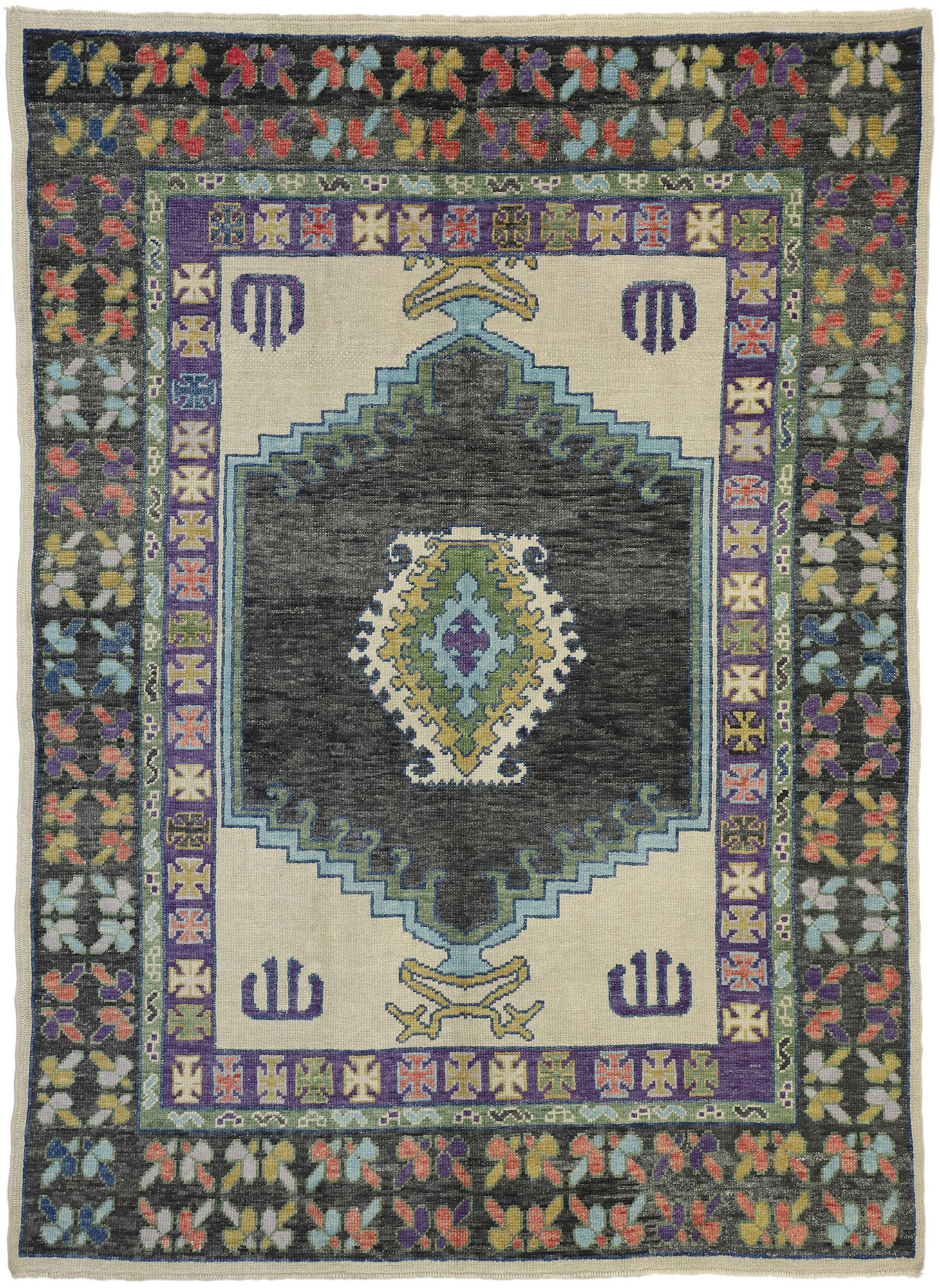 6 x 9 Oushak Rug 52523