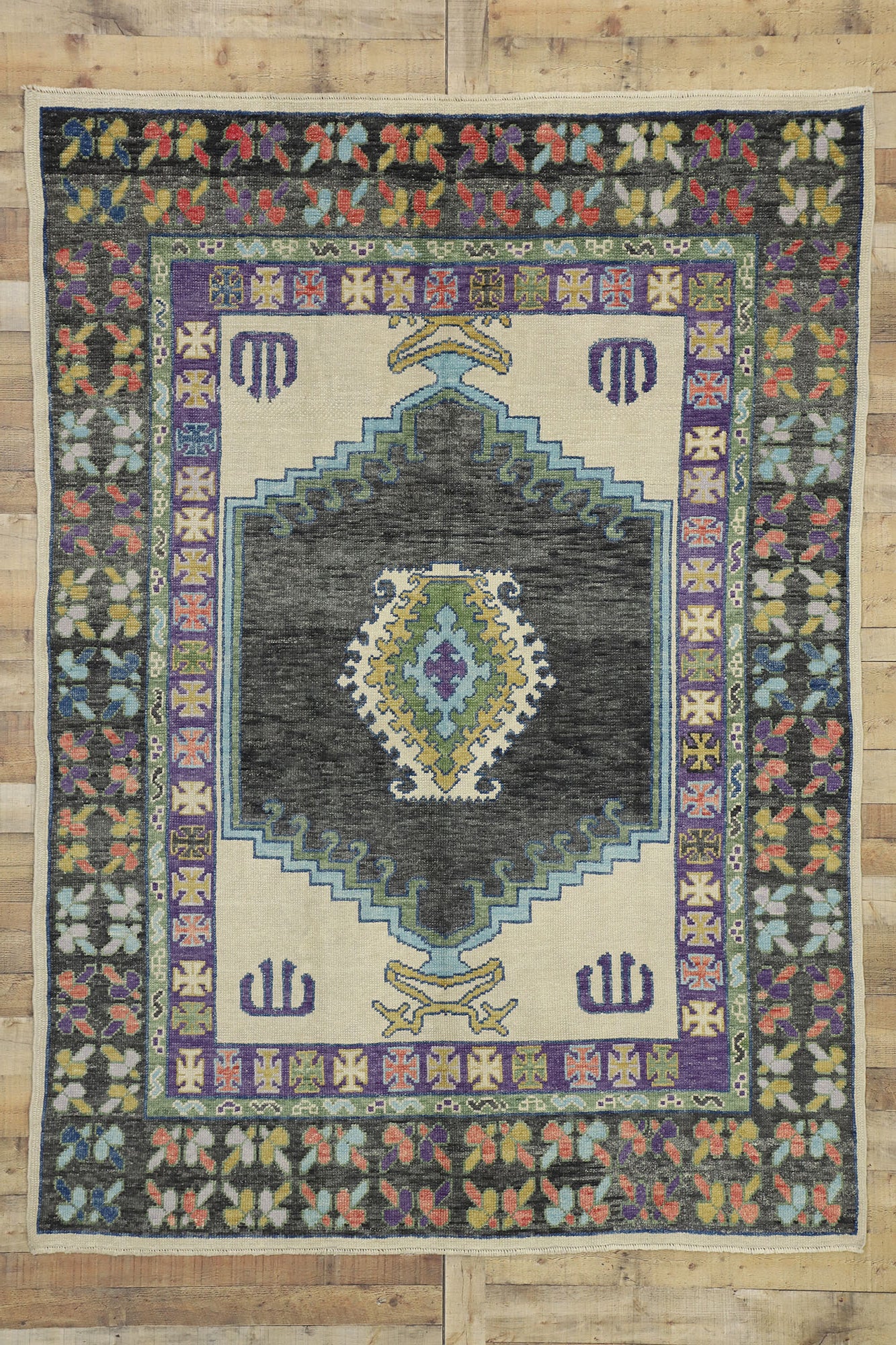 6 x 9 Oushak Rug 52523