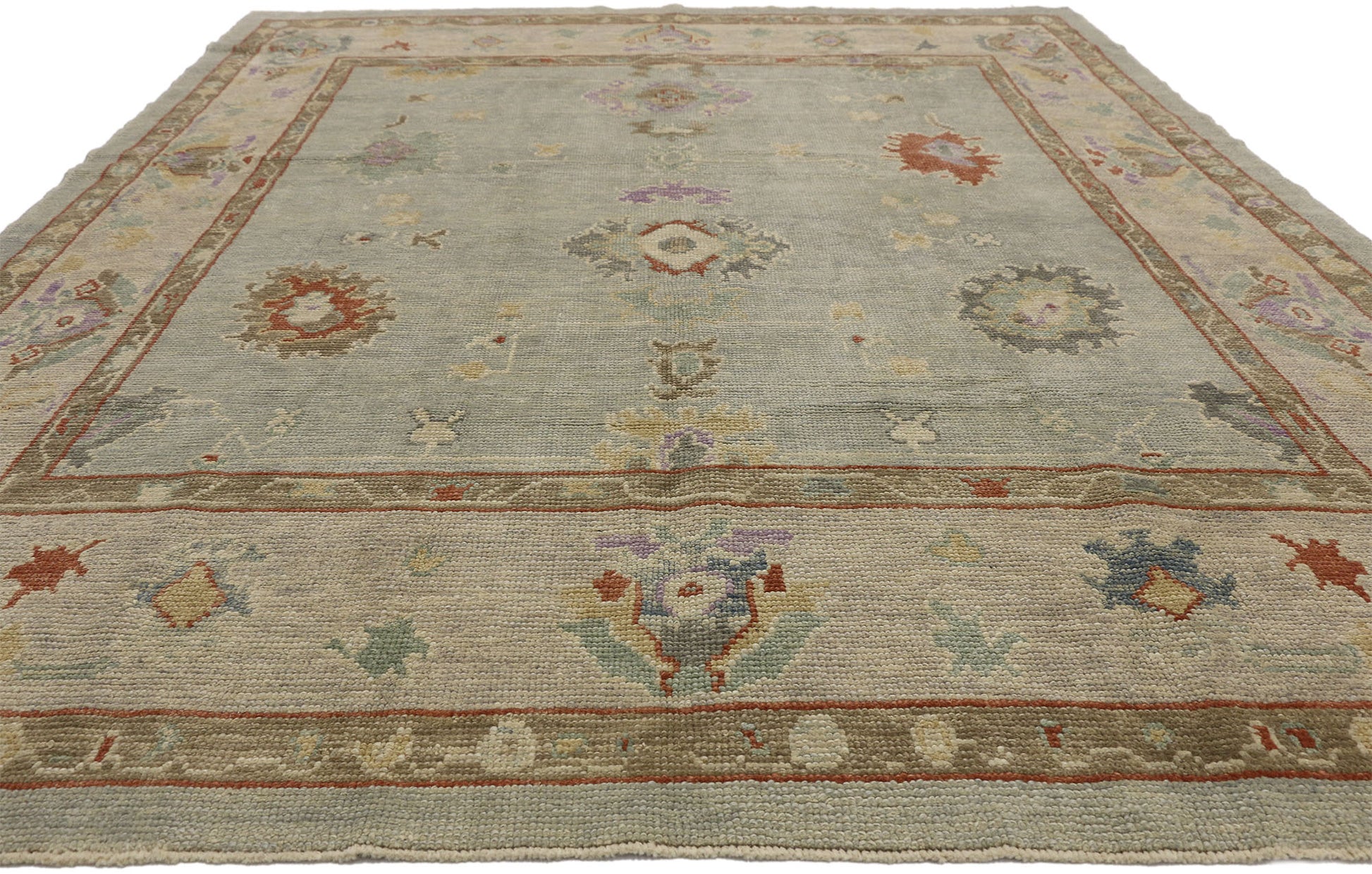8 x 10 Oushak Rug 52525