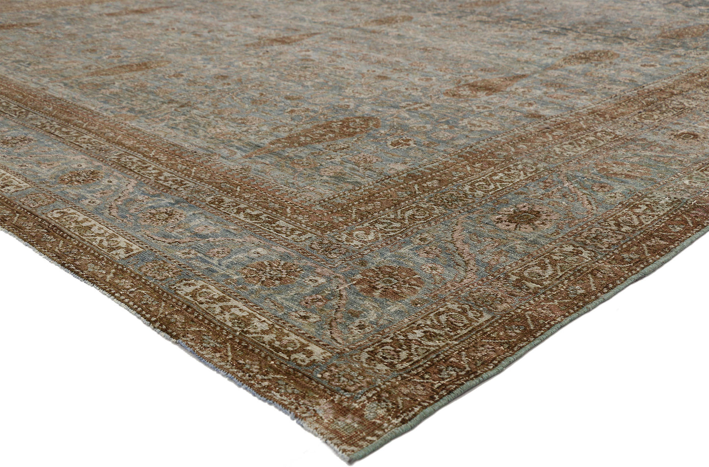 11 x 12 Antique Tabriz Rug 52526