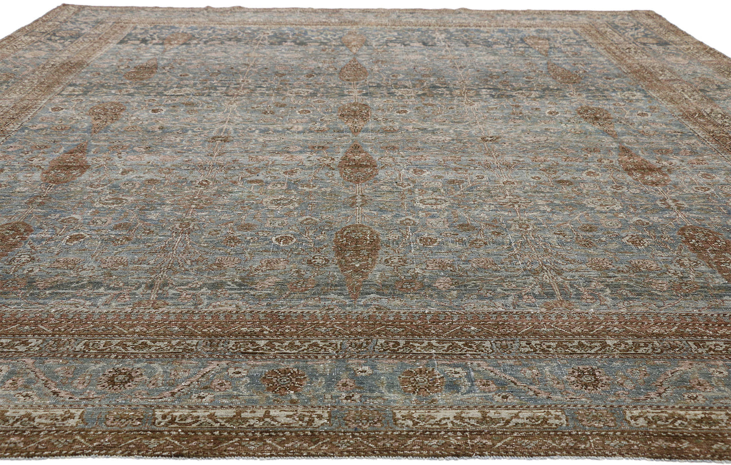 11 x 12 Antique Tabriz Rug 52526
