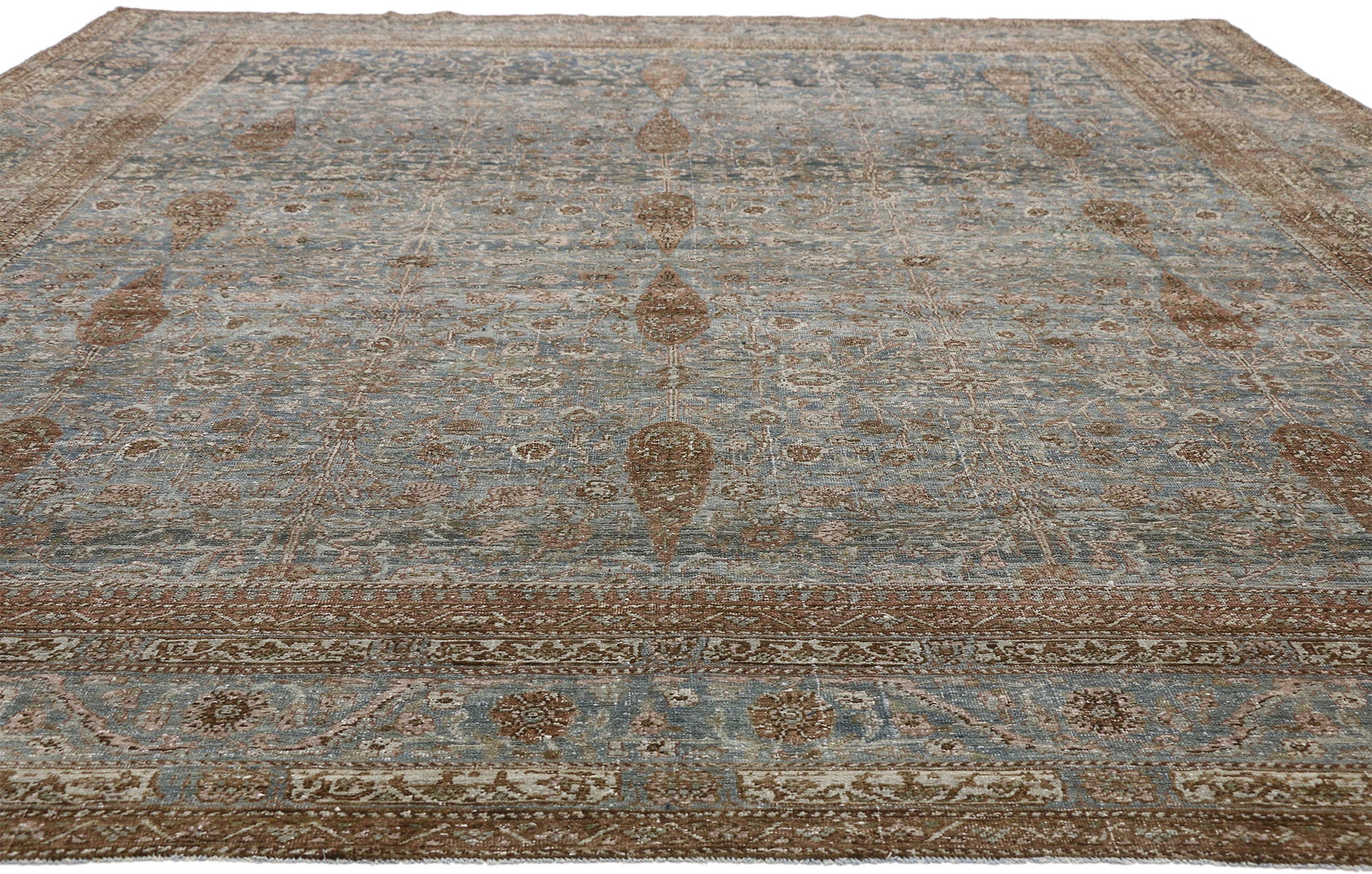 11 x 12 Antique Tabriz Rug 52526