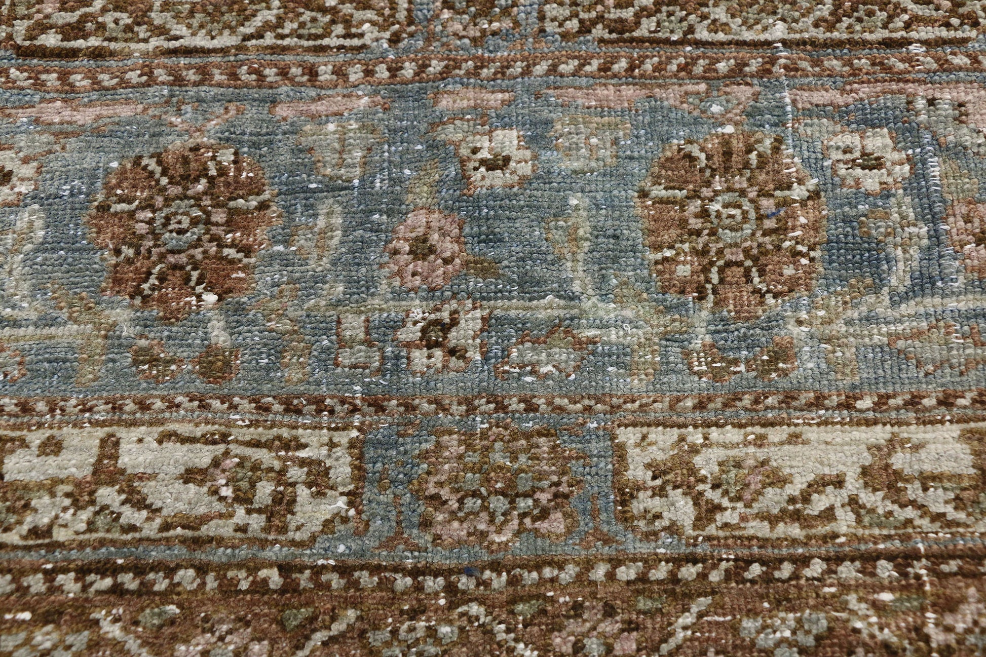11 x 12 Antique Tabriz Rug 52526