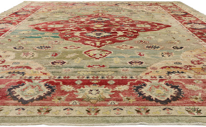 12 x 15 Modern Turkish Oushak Rug 52508