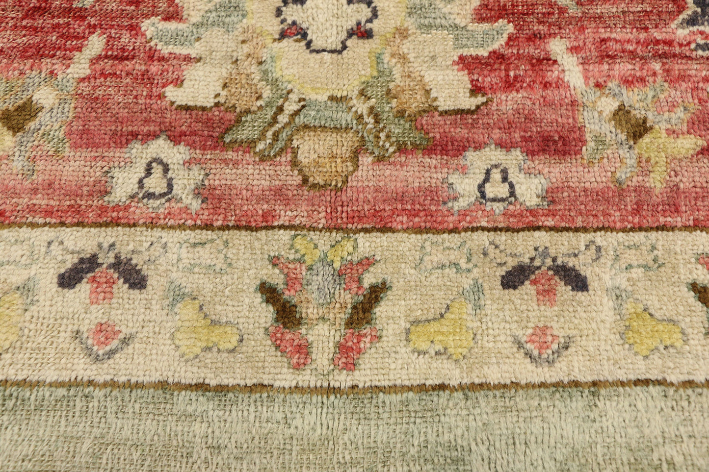 12 x 15 Modern Turkish Oushak Rug 52508