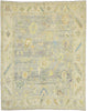 9 x 11 Colorful Turkish Oushak Rug 52529