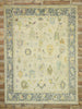 10 x 14 Colorful Turkish Oushak Rug 52531