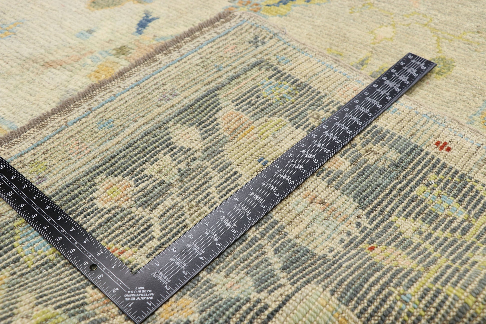 10 x 14 Colorful Turkish Oushak Rug 52531