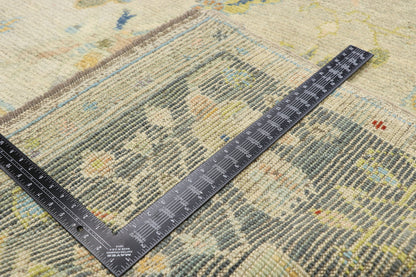 10 x 14 Colorful Turkish Oushak Rug 52531