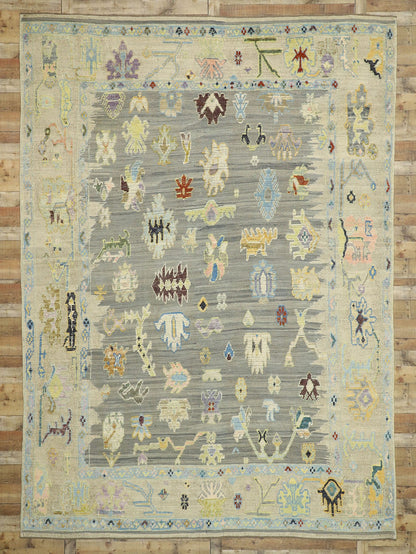10 x 14 Oushak Souf Rug 52532