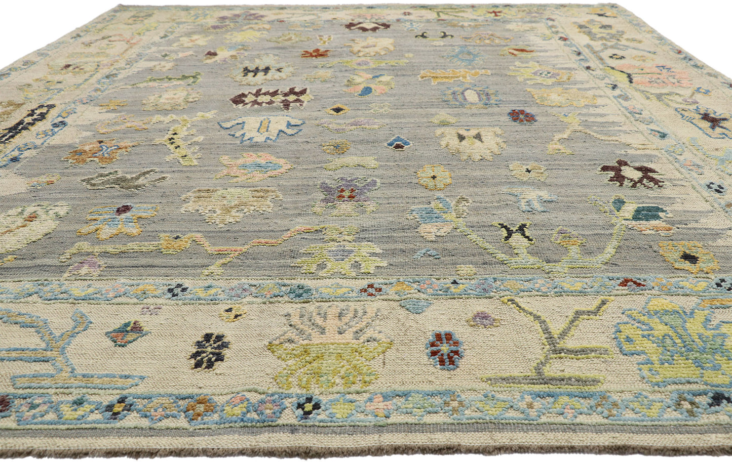 10 x 14 Oushak Souf Rug 52532