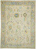 10 x 14 Colorful Turkish Oushak Rug 52533