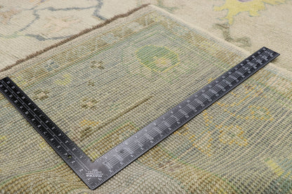10 x 14 Colorful Turkish Oushak Rug 52533