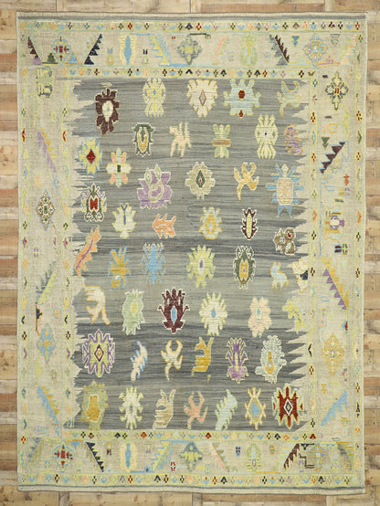 10 x 14 Oushak Souf Rug 52534