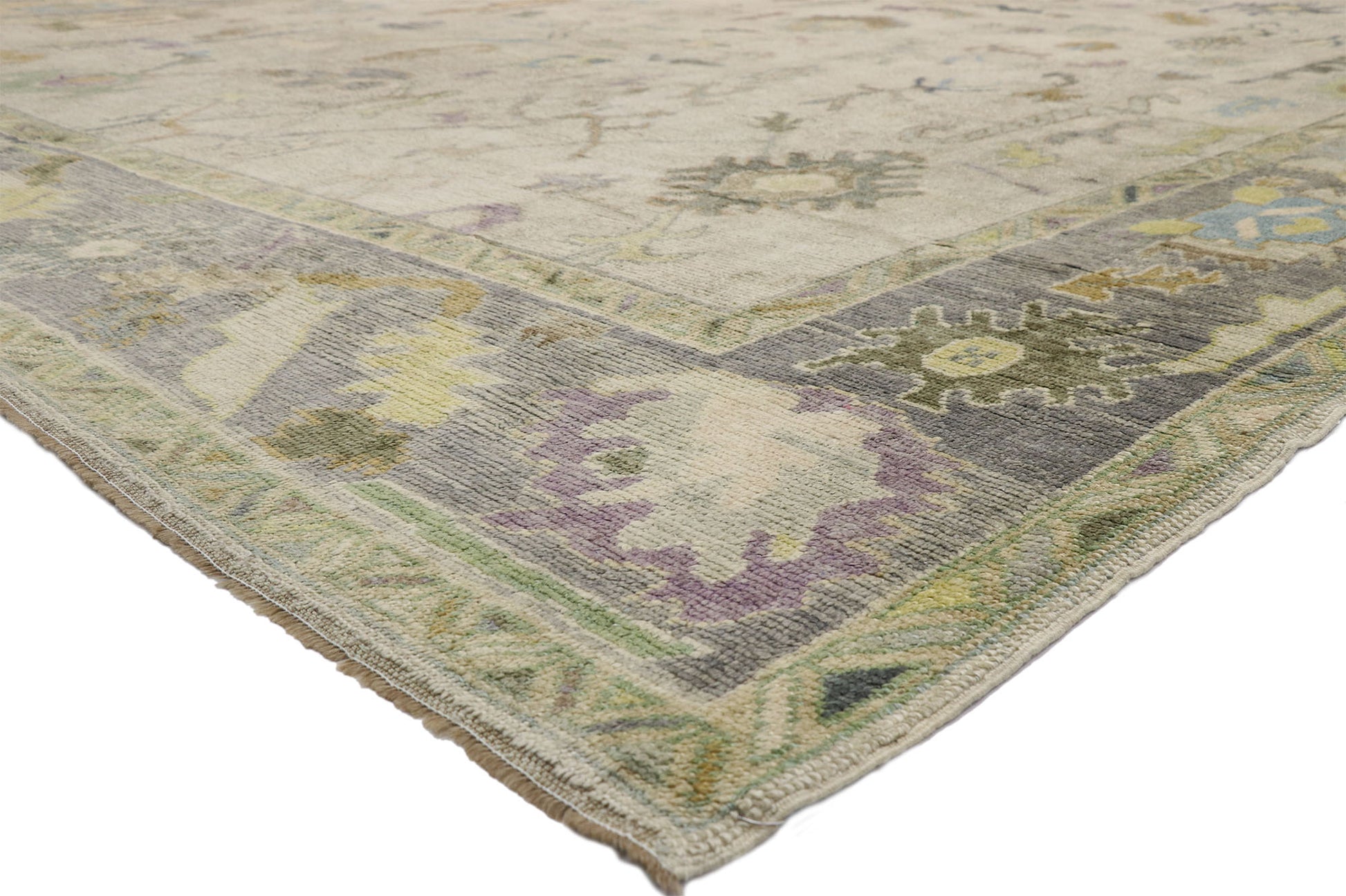12 x 17 Contemporary Oushak Rug 52535