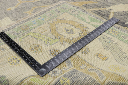 10 x 14 Colorful Turkish Oushak Rug 52537