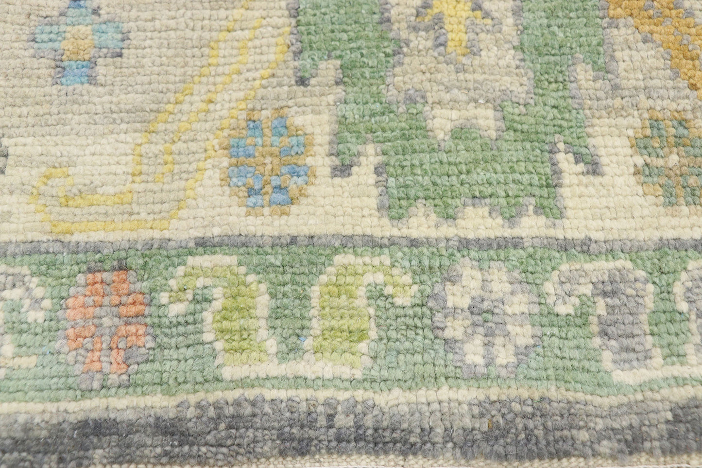 10 x 14 Colorful Turkish Oushak Rug 52537