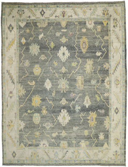 12 x 16 Contemporary Turkish Oushak Rug 52541