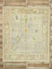 8 x 10 Colorful Turkish Oushak Rug 52542