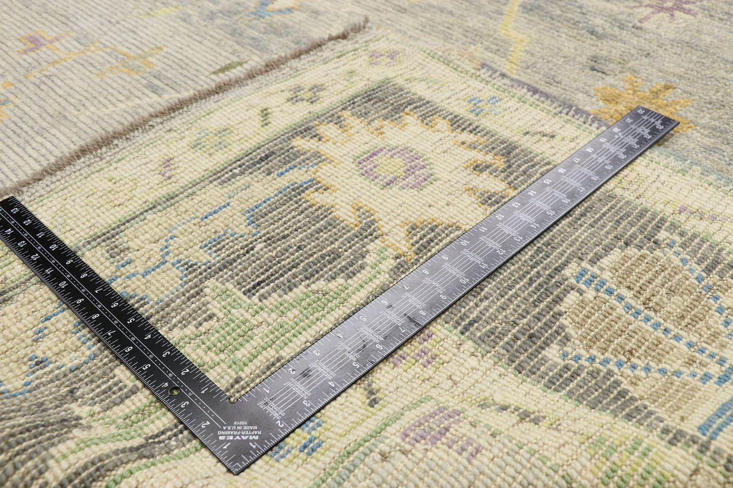 10 x 14 Contemporary Turkish Oushak Rug 52543