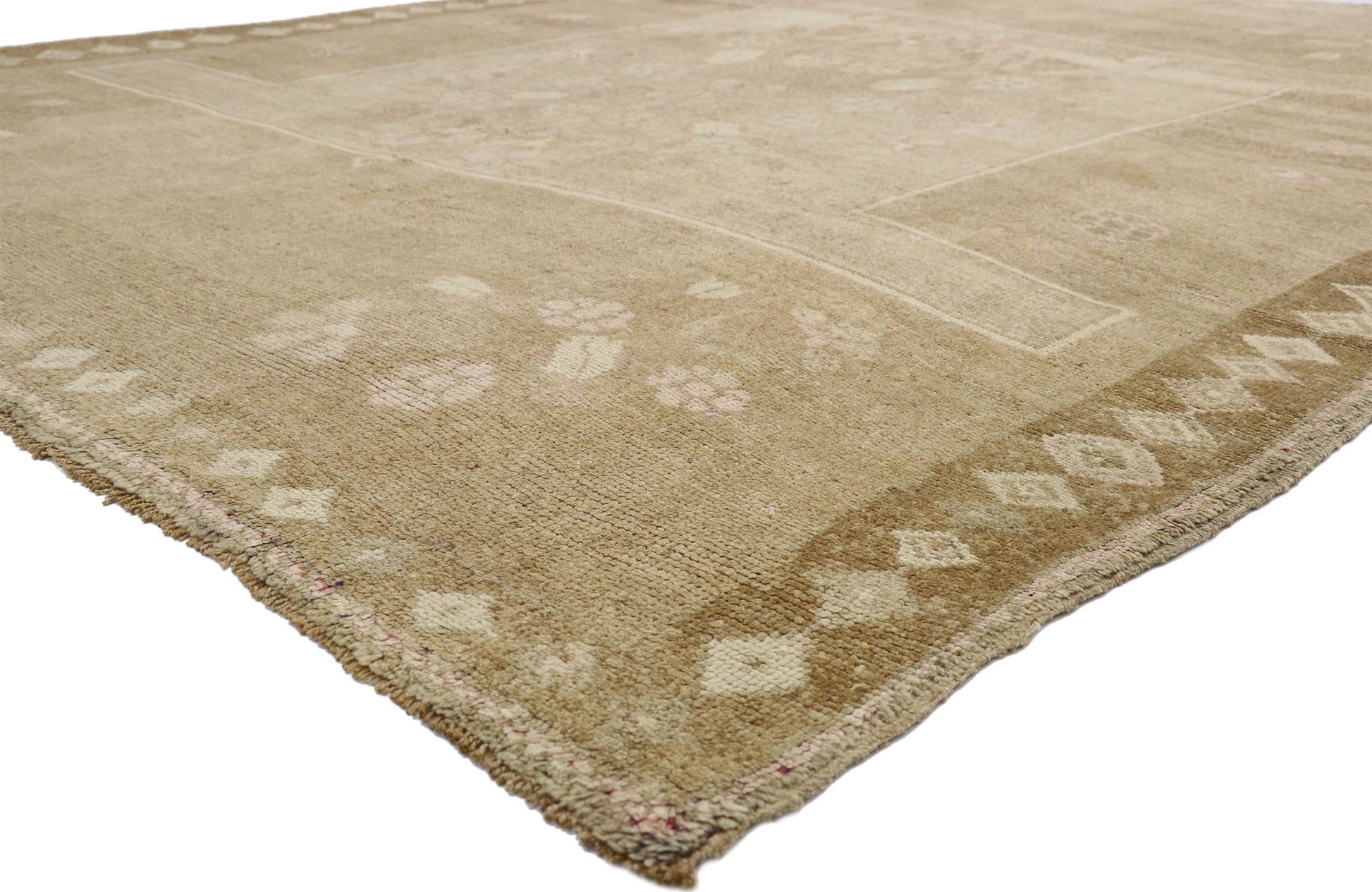 8 x 10 Vintage Oushak Rug 52545