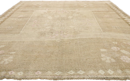 8 x 10 Vintage Oushak Rug 52545