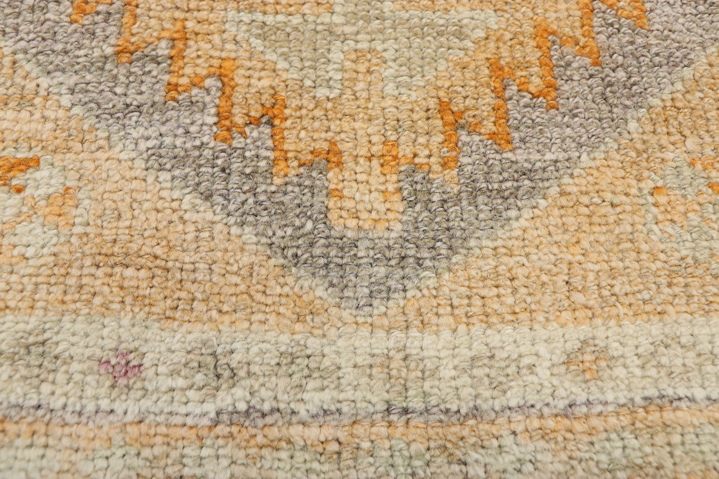 3 x 16 Vintage Turkish Oushak Runner 52546
