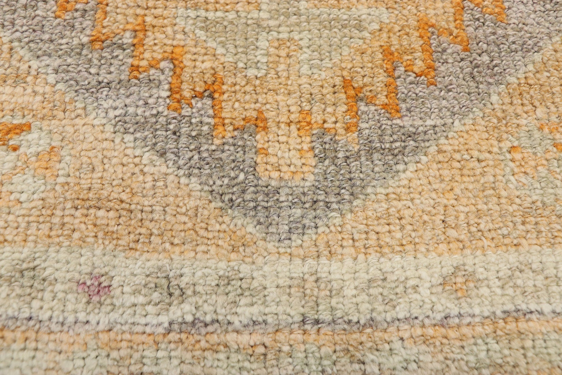 3 x 16 Vintage Turkish Oushak Runner 52546