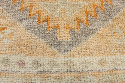 3 x 16 Vintage Turkish Oushak Runner 52546